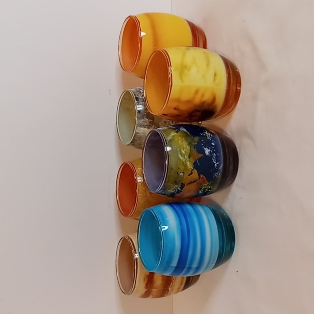 SURREAL Entertainment Set Of 7 Solar System Planet Glasses